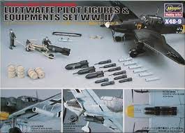 NodoModelli, 1/48 Hasegawa Figure di piloti tedeschi della seconda guerra mondiale