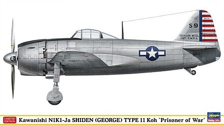 NodoModelli, 1/48 Hasegawa N1K1-Ja Shiden (George) Tipo 11 Koh Prigioniero di Guerra