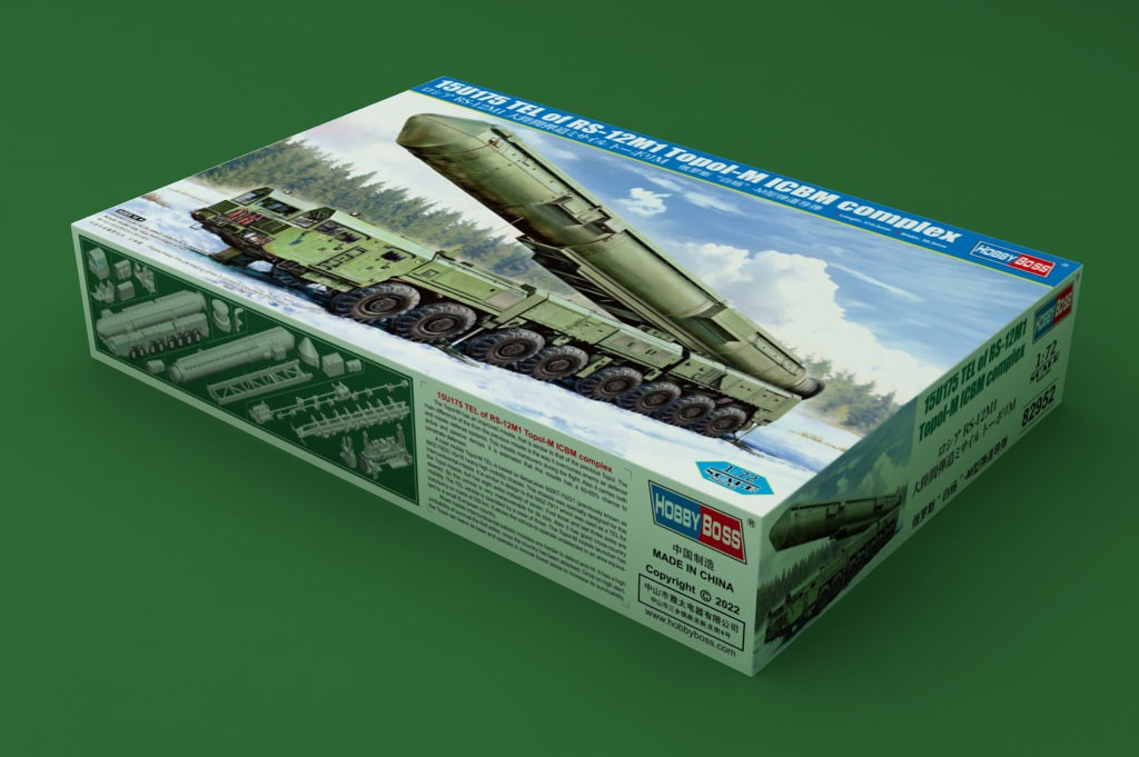 Hobby Boss, 15U175 TEL DI RS-12M1 TOPOL-M ICBM COMPX