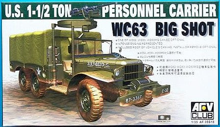 Club AFV, 18 WC63 1 1/2 Ton Personnel Carrier