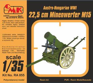 CMK, 22,5 cm Minenwerfer M15 1/35