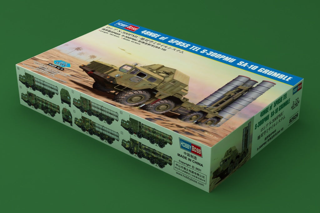 HobbyBoss, 48N6E DI 5P855 TEL S-300PMU SA-10 GRUMBL