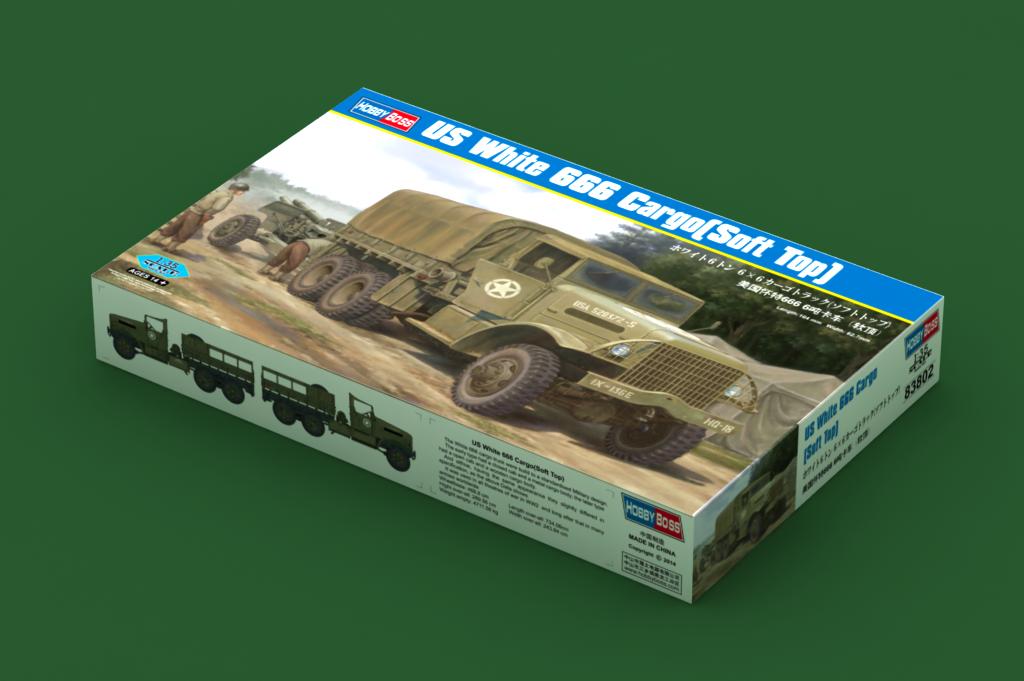 HobbyBoss, 666 CARGO BIANCO (SOFT TOP)