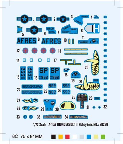 HobbyBoss, A-10A THUNDERBOLT II