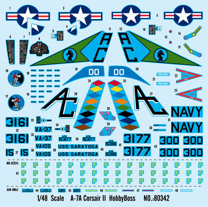 HobbyBoss, A-7A CORSAIR II