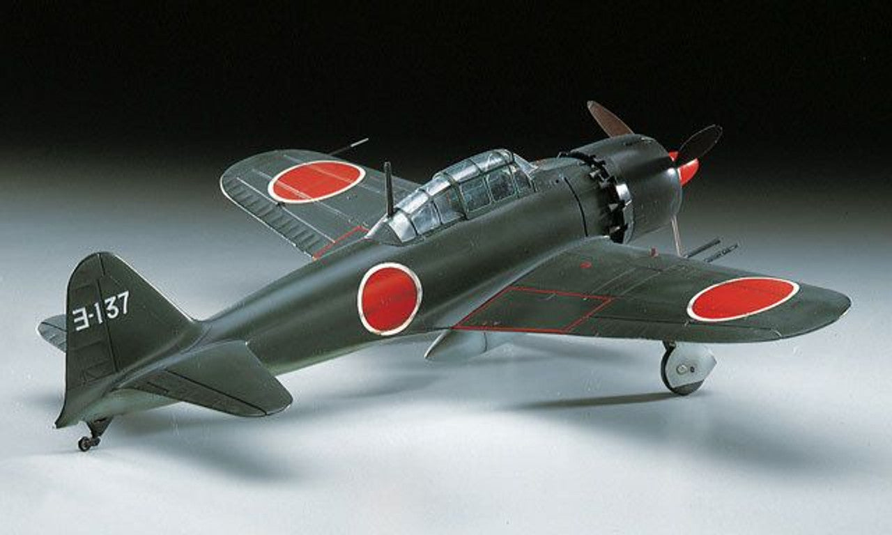 Hasegawa, A6M5c ZERO FIGHTER TIPO 52 (ZEKE) (VECCHIO KIT)