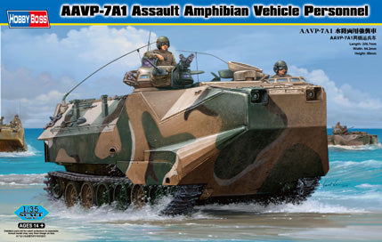 Hobby Boss, AAVP-7A1 VEICOLO ANFIBIO D'ASSALTOPERSONAGGIO