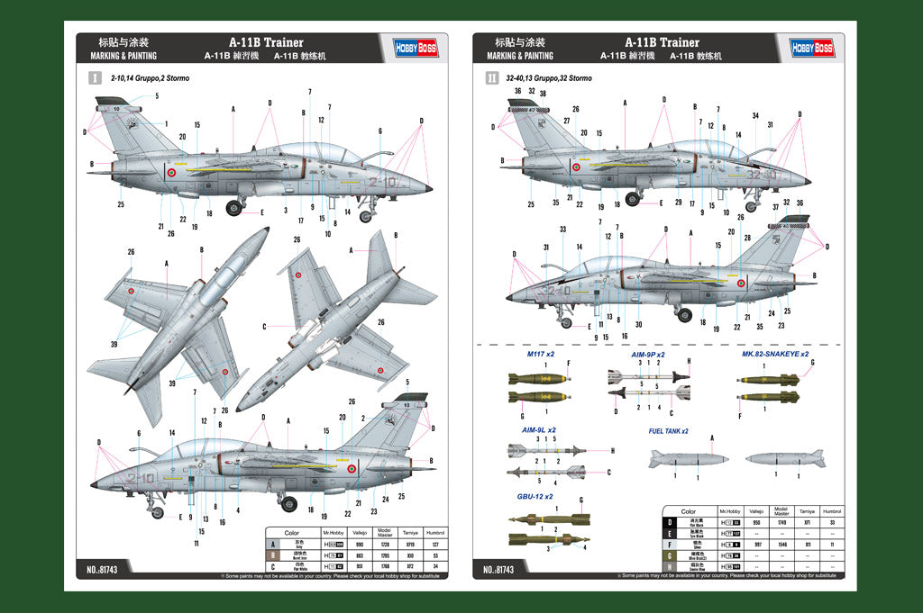 HobbyBoss, ADDESTRATORE A-11B