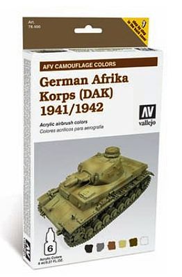 Vallejo, AFV Afrika Korps tedesco 1941/42 (DAK) (6)