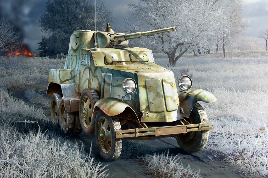 HobbyBoss, AUTOBLINDO SOVIETICO BA-10