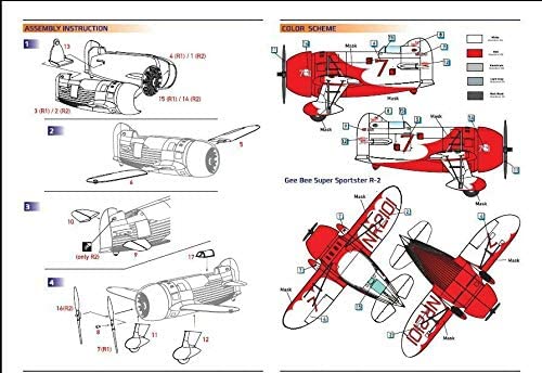 Ali di Dora, Aerei Gee Bee Super Sportster R1/R2 (2 in 1)