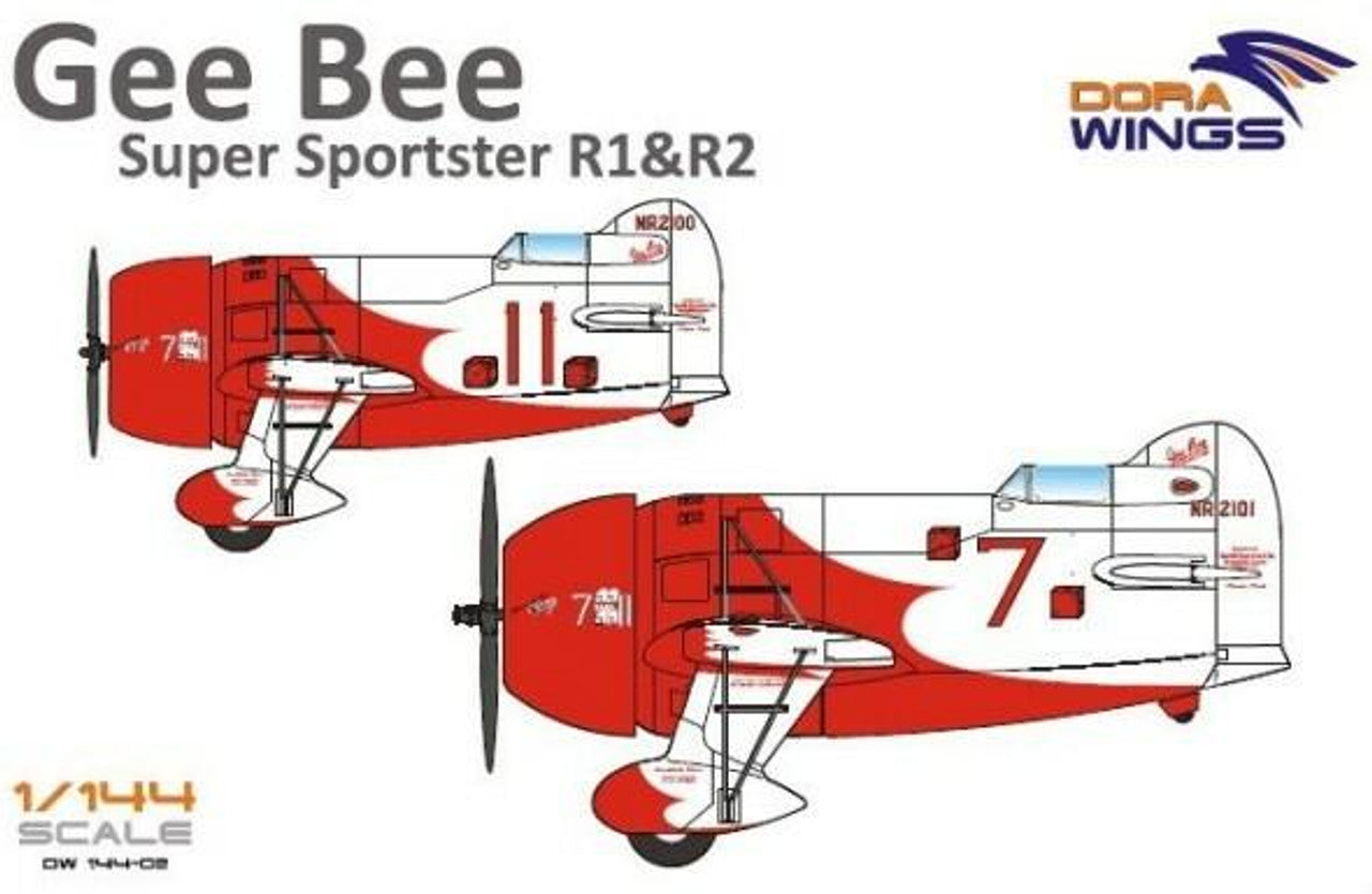 Ali di Dora, Aerei Gee Bee Super Sportster R1/R2 (2 in 1)