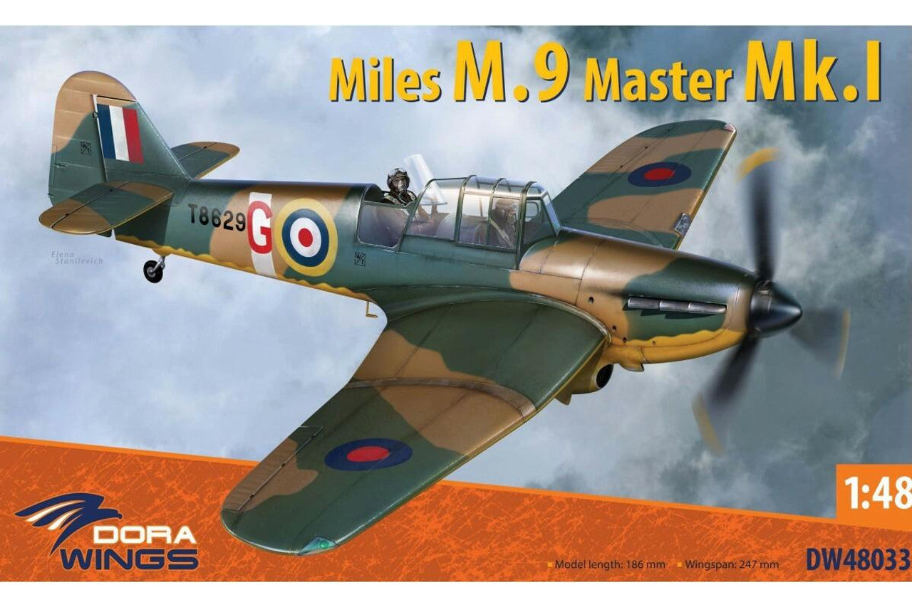 Ali di Dora, Aereo Miles M9A Master Mk I