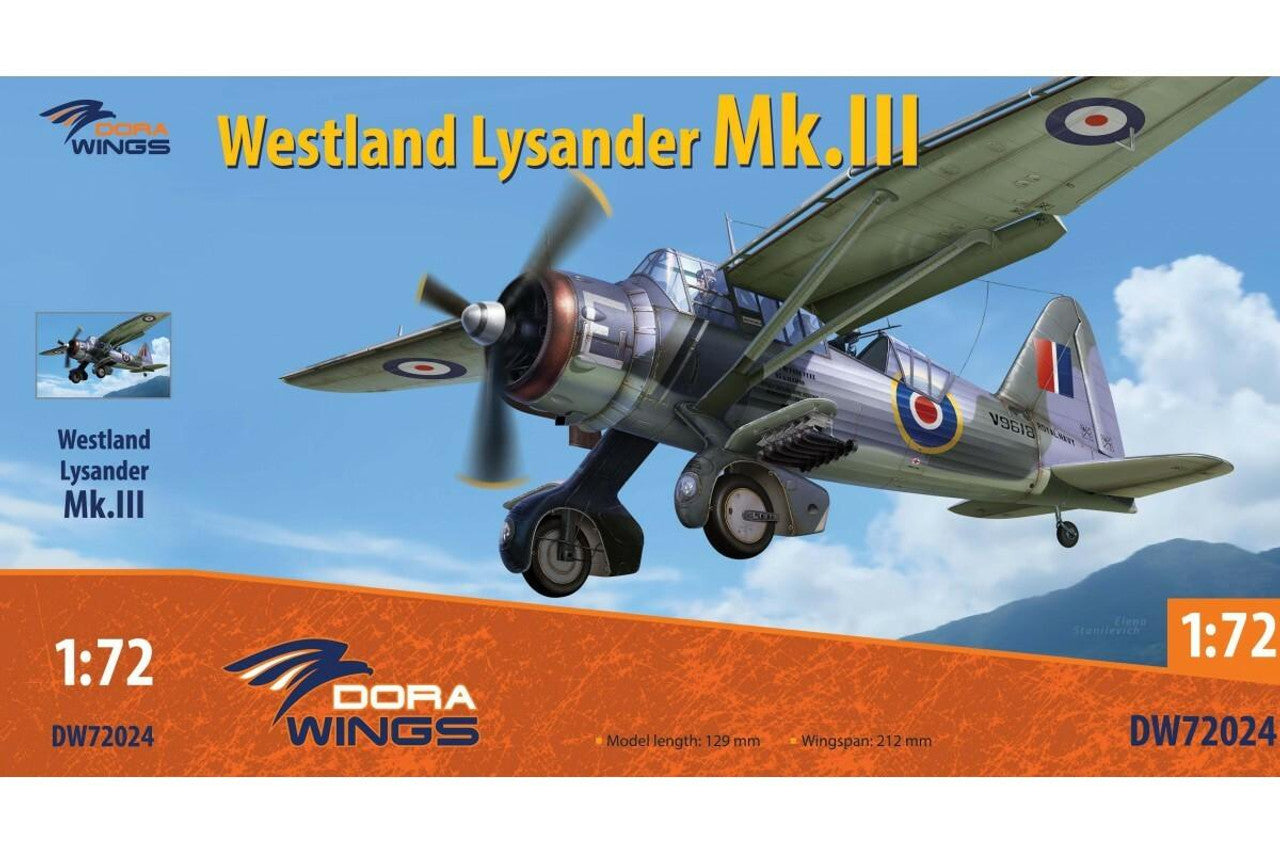 Ali di Dora, Aereo Westland Lysander Mk III