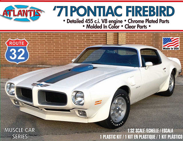 Modelli Atlantis, Atlantis Models 1971 Pontiac Trans Am Route 32 Car (ex Monogram)