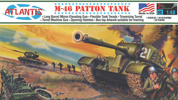 Modelli Atlantis, Atlantis Models Carro armato statunitense M46 Patton (ex Aurora)