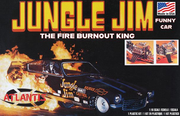 Modelli Atlantis, Atlantis Models Jungle Jim Vega Funny Car (ex Revell)