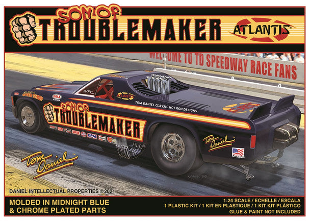 Modelli Atlantis, Atlantis Models Son of Toublemaker Chevy El Camino Funny Car (ex Monogram)