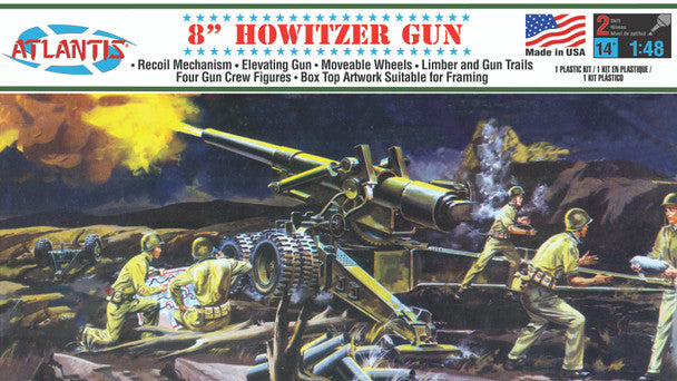 Modelli Atlantis, Atlantis Models US Army 8-inch Howitzer Gun (ex Aurora)