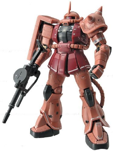 Bandai Hobby, Bandai #02 MS-06S Char's Zaku 1/144, grado reale