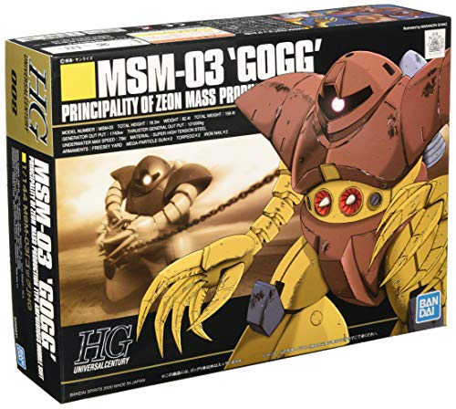 Bandai Hobby, Bandai 5056831 Hsm-03 Gogg 1/144 Hguc, kit modello in plastica