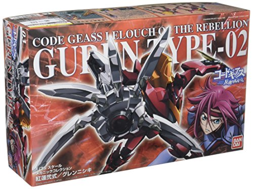 Bandai Hobby, Bandai Hobby #03 Guren Type-02 1/35 "Code Geass, figura d'azione della collezione di meccanici Bandai