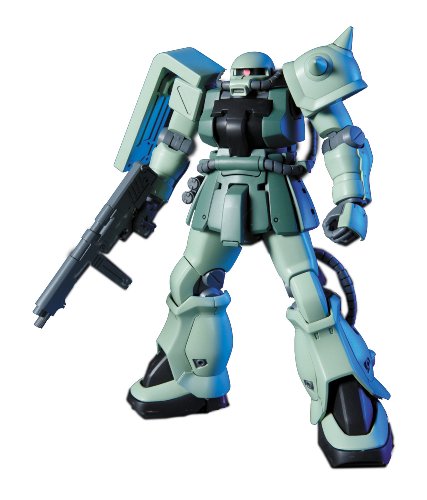 Bandai Hobby, Bandai Hobby #105 MS-06F-2 ZAKU II F2 Zeon Ver. Figura d'azione Bandai HGUC