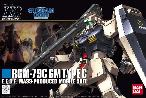 Bandai Hobby, Bandai Hobby #113 RGM-79C GM Tipo C HGUC Figura d'azione (Scala 1/144)