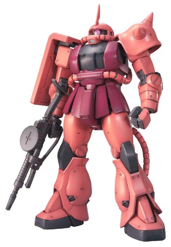 Bandai, Bandai Hobby MS-06S Char's Zaku II Ver 2.0, Figura d'azione di livello perfetto, Modello:BAN149834