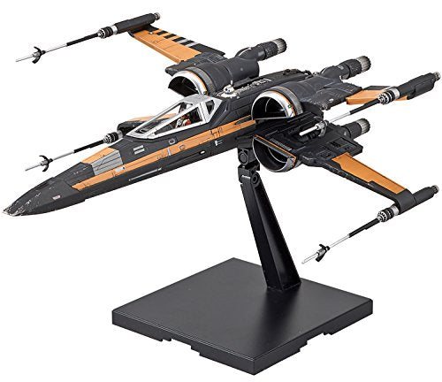 Bandai Namco, Bandai Hobby X-Wing potenziato di Poe Guerre Stellari, Bandai Star Wars 1/72 Modello di Plastica Hobby Nave Spaziale