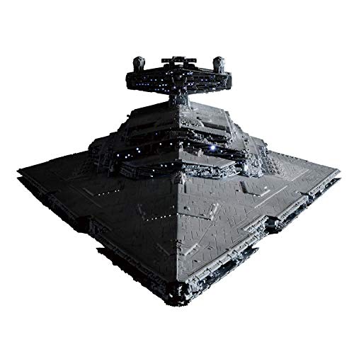 Spiriti Bandai, Bandai Spirits Hobby Star Wars 1/5000 Star Destroyer (modello di illuminazione) Limited Ver. Star Wars, Grigio, Modello:-