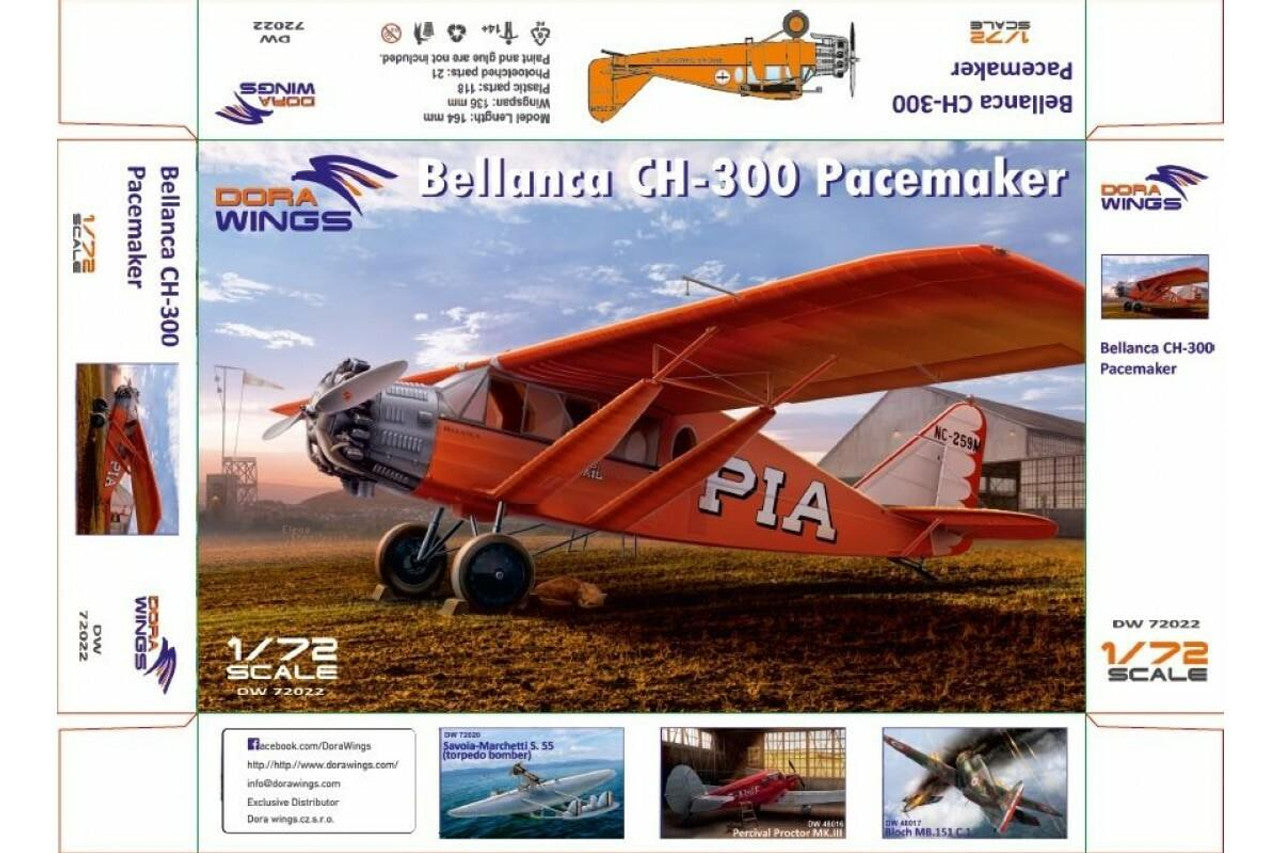 Ali di Dora, Bellanca CH300 Peacemaker, velivolo utilitario a sei posti