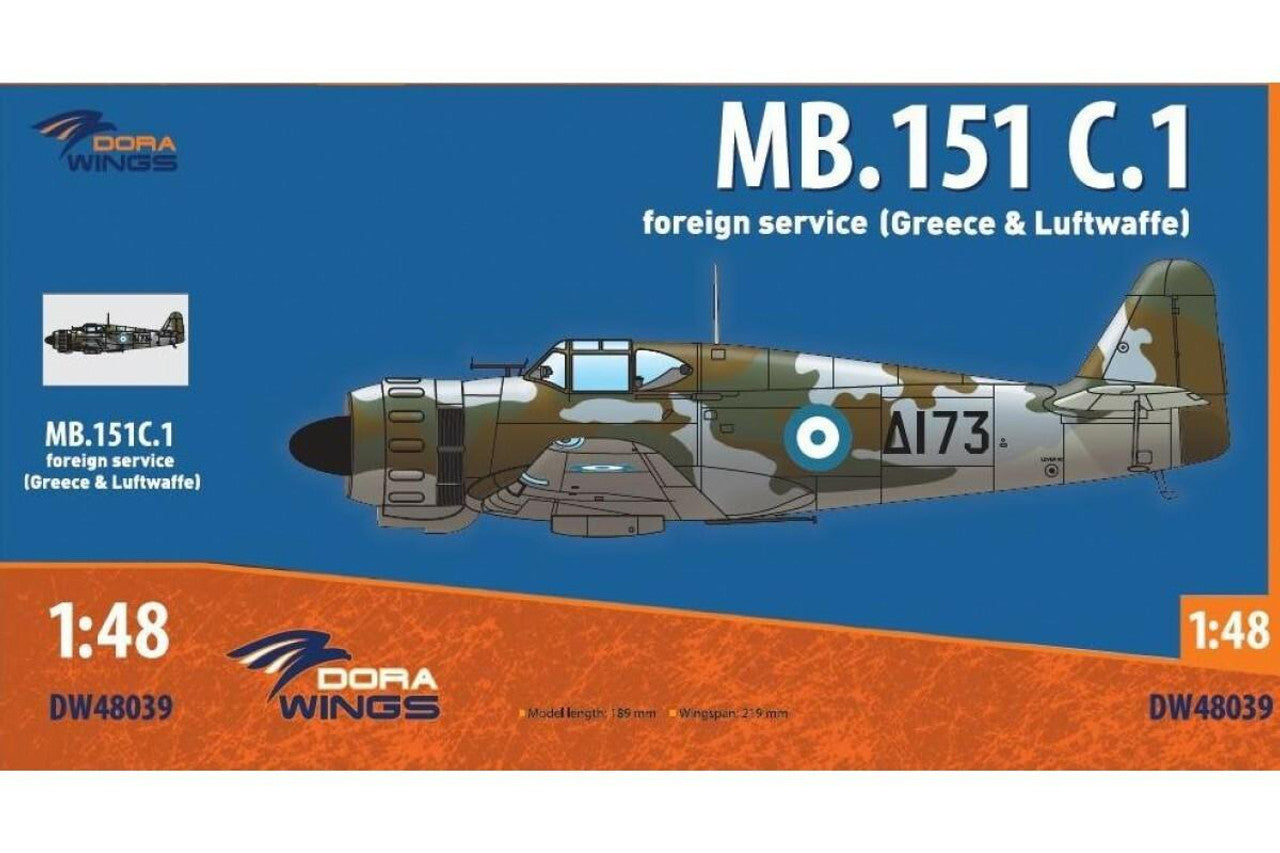 Ali di Dora, Bloch MB151 Caccia del servizio estero