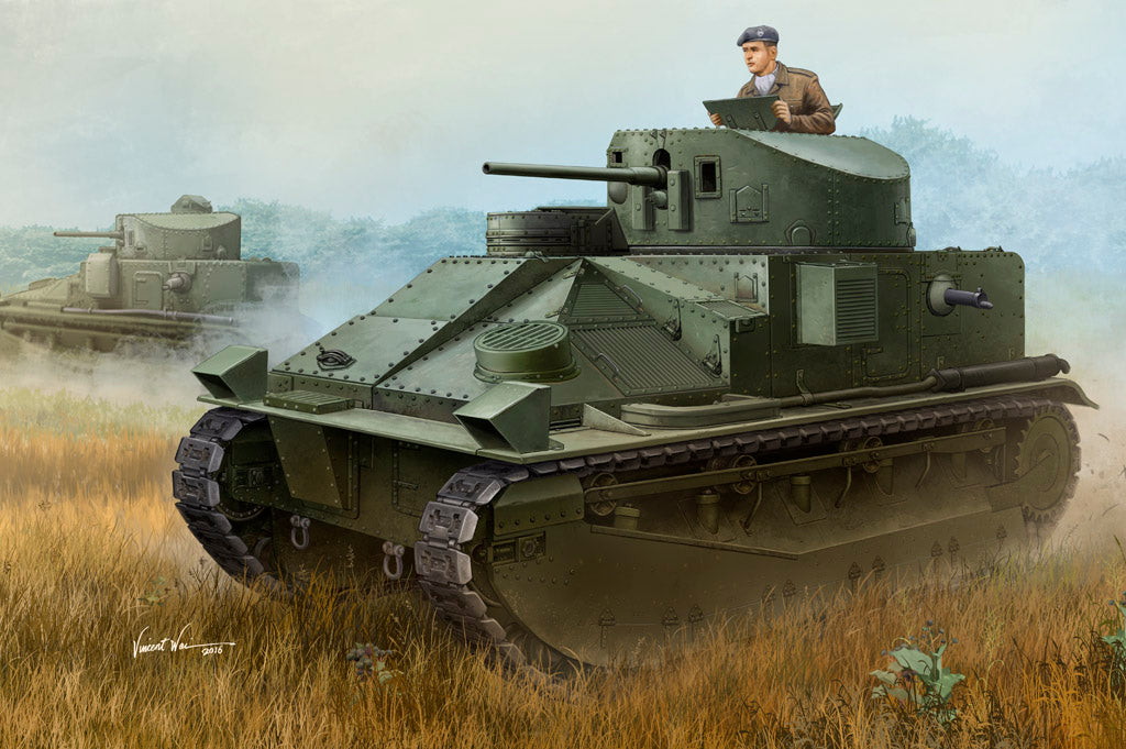 HobbyBoss, CARRO ARMATO MEDIO VICKERS MK II