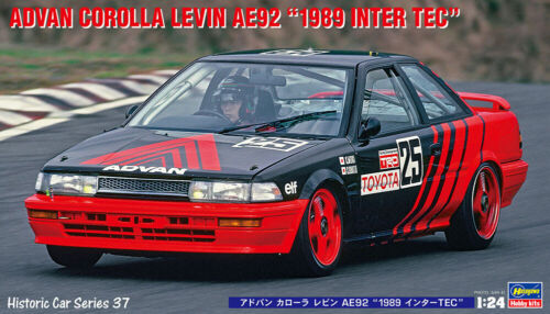 Hasegawa, COROLLA ADVAN LEVIN AE92 "1989 INTER TEC"