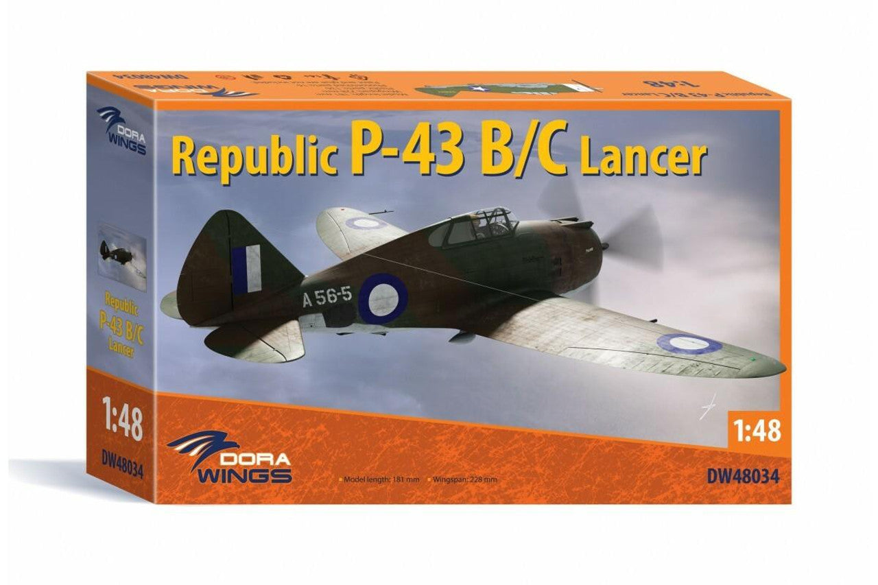 Ali di Dora, Caccia Republic P43B/C Lancer versione Recon