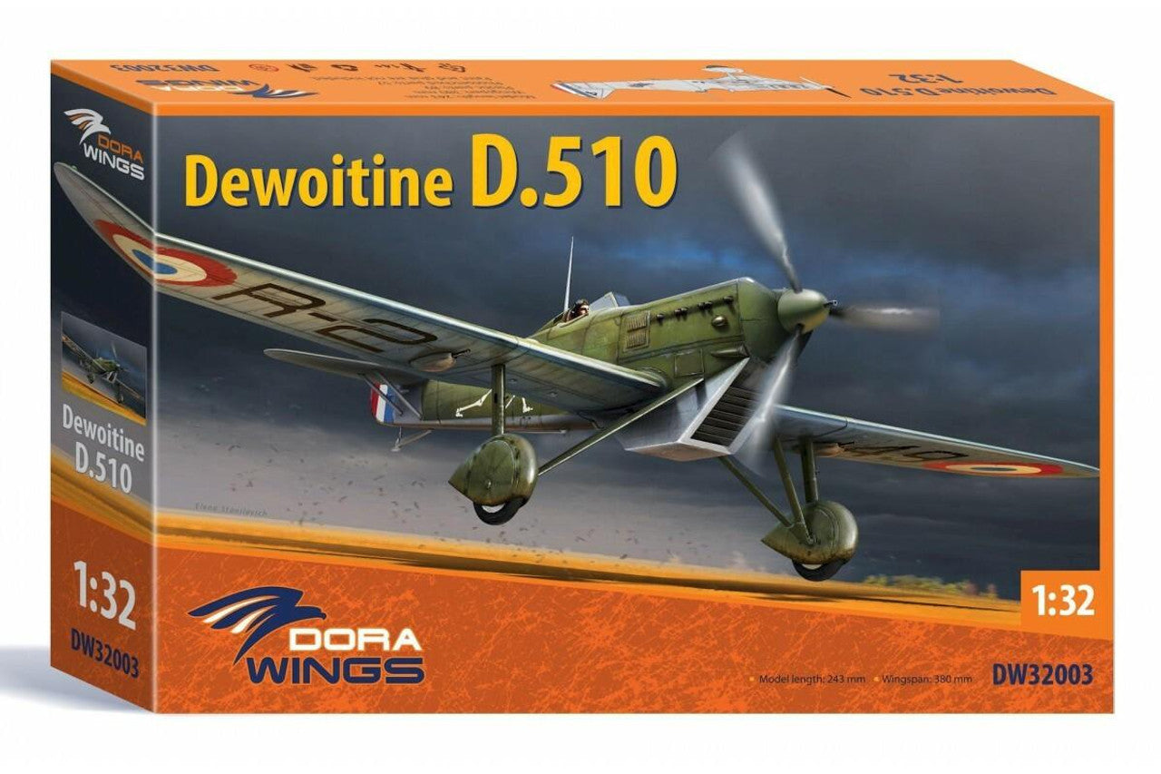 Ali di Dora, Caccia monoplano Dewoitine D510 dell'aeronautica militare francese