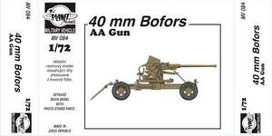 CMK, Cannone BOFORS da 40 mm AA 1/72