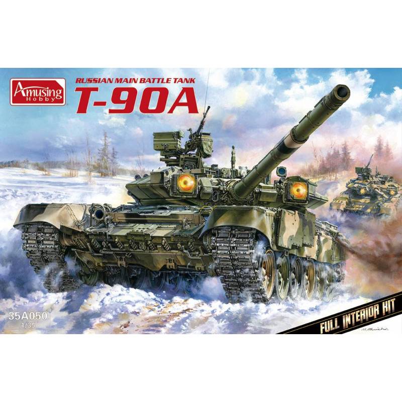 Hobby di Amuzing, Carro armato principale russo T-90A con equipaggiamento completo