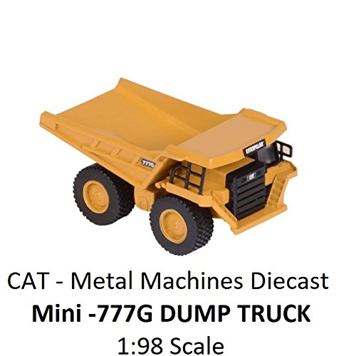 CAT - Mini macchine in metallo, Caterpillar ( CAT) - 777G Metal Machines - Dumper - Scala 1:98