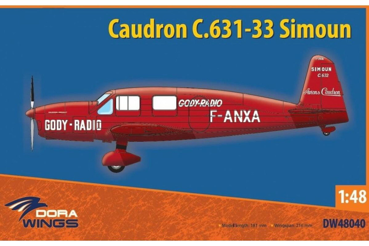 Ali di Dora, Caudron C.631/633 Simoun