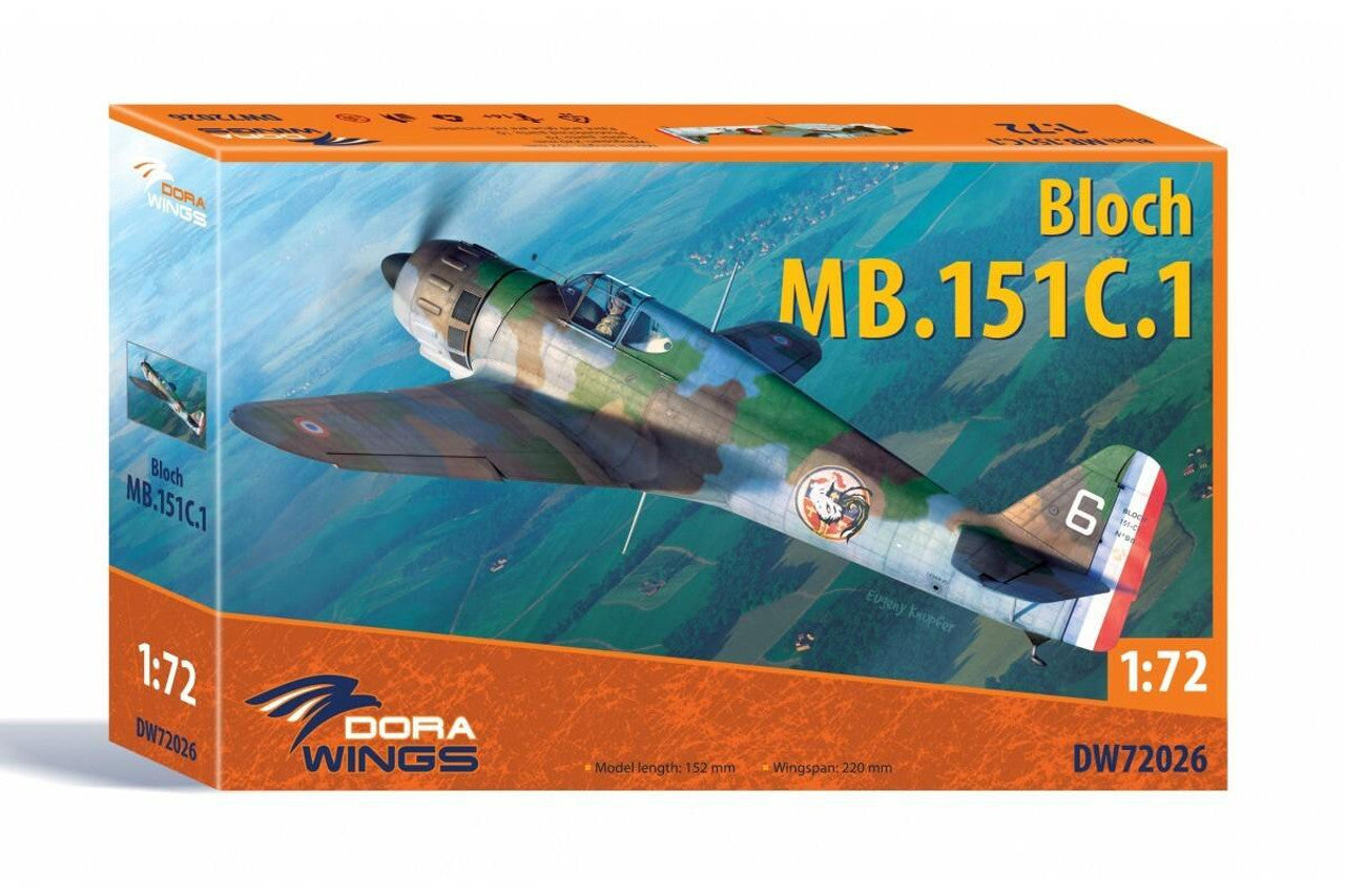 Ali di Dora, Combattente Bloch MB151C1