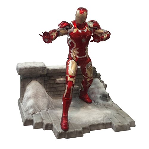 Modelli Dragon USA, Dragon Models Age of Ultron: Iron Man MK. 43 Statua Vignetta dell'Eroe d'Azione