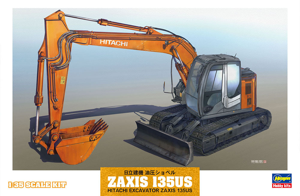 Hasegawa, ESCAVATORE HITACHI ZAXIS 135US