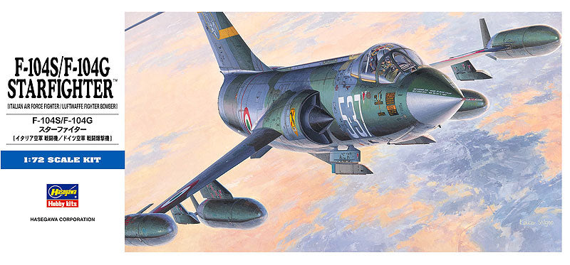 Hasegawa, F-104/F-104G STARFIGHTER (ITALIANO/LUFTWAFFE)