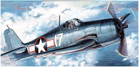 Hasegawa, F6F-3 HELLCAT "USS ESSEX"