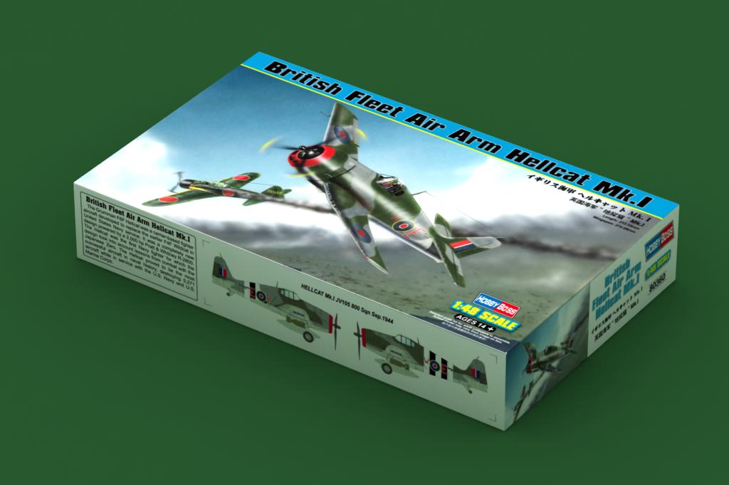 HobbyBoss, FLOTTA AEREA BRITANNICA HELLCAT MK. I