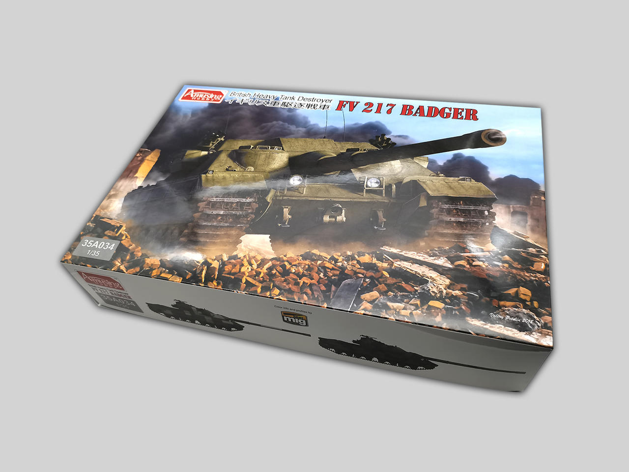 Amuzing Hobby, FV 217 Badger Carro armato pesante britannico