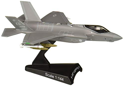 Daron, Francobollo Daron PS5602 USAF F-35 Versione A F-35 Lightning II USAF Modello in scala 1/144 con cavalletto