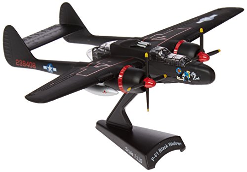 Daron, Francobollo Daron Worldwide Trading P-61 Black Widow Lady in The Dark (1/120) Modello di aeroplano